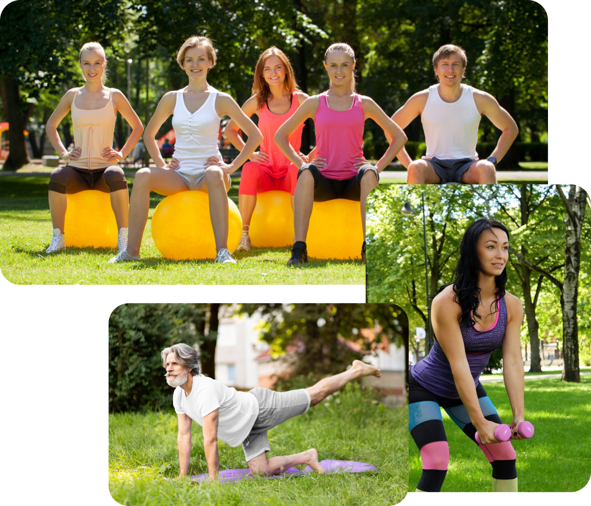 Fitcamp collage